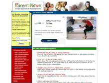 Tablet Screenshot of parent.net